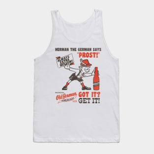 Vintage Old German Beer Got It? GET IT! Oktoberfest Tank Top